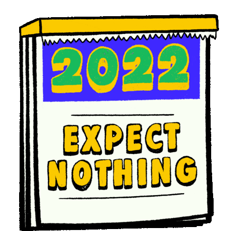 Excited Bye2021 Sticker - Excited Bye2021 Off Work Stickers