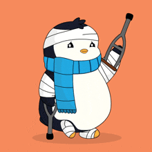 Penguin Pudgy GIF - Penguin Pudgy Hurt GIFs