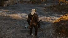 Tumbling Geralt Of Rivia GIF - Tumbling Geralt Of Rivia The Witcher GIFs