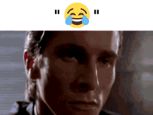 Patrick Bateman Laughing Emoji GIF - Patrick Bateman Laughing Emoji Lol GIFs