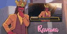 ravana dream deity smite introduce character pose
