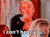 I Can'T Hear You Not Listening GIF - I Can'T Hear You Not Listening Emmy Russ GIFs