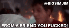 Scarface Tony Montana GIF - Scarface Tony Montana From A Friend You Fucked GIFs
