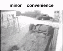 minor inconvenience inconvenience convenience car crash gate