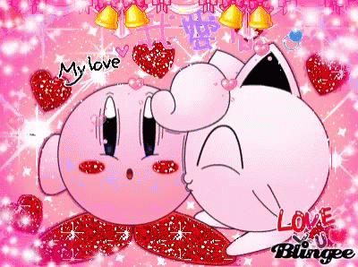 Kirby Kiss GIF - Kirby Kiss Love - Discover & Share GIFs