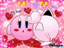 Kirby Kiss GIF