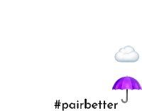 Afinit Pair Better Sticker - Afinit Pair Better Umbrella Stickers