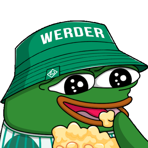 Werder Werder Bremen Sticker - Werder Werder Bremen Werder Peepo Stickers