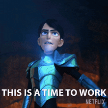 This Is A Time To Work Jim Lake Jr GIF - This Is A Time To Work Jim Lake Jr Trollhunters Tales Of Arcadia GIFs