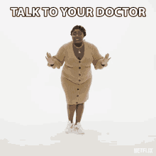 talk to your doctor go to hospital check up consult danielle brooks
