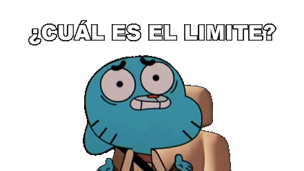 Cuál Es Limite Gumball Watterson Sticker - Cuál Es Limite Gumball Watterson El Increíble Mundo De Gumball Stickers