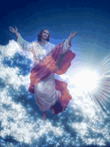 Jesus Clouds GIF - Jesus Clouds Glory GIFs