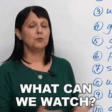 What Can We Watch Rebecca GIF - What Can We Watch Rebecca Engvid GIFs