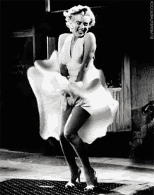 Marilyn Monroe The Seven Year Itch GIF - Marilyn Monroe The Seven Year Itch Film GIFs