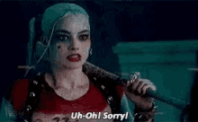 Sorry Harley Quinn GIF - Sorry Harley Quinn GIFs