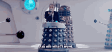 Dalek Peter Capaldi GIF - Dalek Peter Capaldi Doctor Who GIFs
