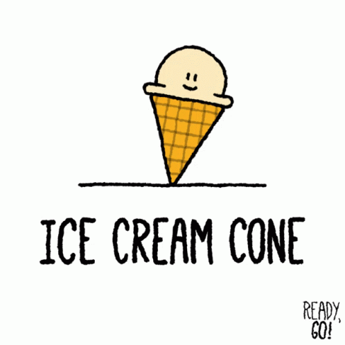 Animated Ice Cream Cone GIFs | Tenor