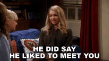 He Did Say He Liked To Meet You Violet Plunkett GIF