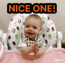 Nice One Baby GIF - Nice One Baby Clapping GIFs