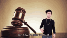 But Now Its Time For Court GIF - But Now Its Time For Court Its Rucka GIFs