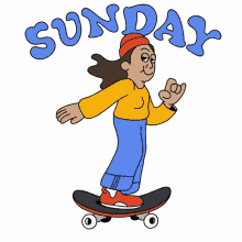 sunday happy sunday sunday vibes skateboarder skateboarding