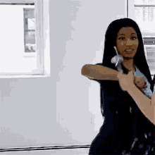 Nicki Minaj Twisting GIF
