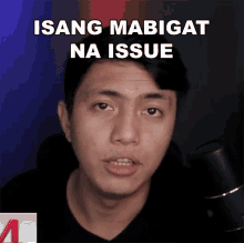 isang mabigat na issue zedelicious seryosong issue malaking issue