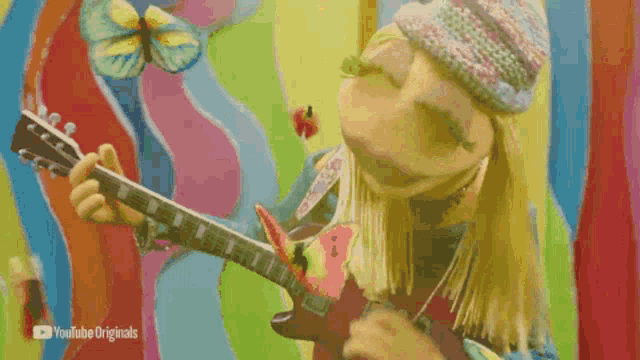 janice muppet guitar
