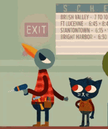 Night In The Woods Mae GIF - Night In The Woods Mae Yummers GIFs