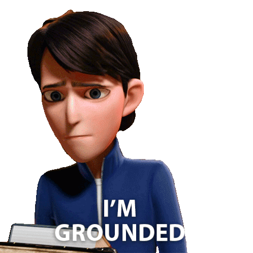 Im Grounded Jim Lake Jr Sticker - Im Grounded Jim Lake Jr Trollhunters Tales Of Arcadia Stickers