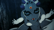 a cartoon drawing of a monster with one eye