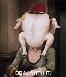 Deal With It GIF - Monica Geller Deal With It Turkey GIFs