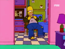 Homer Simpson Hobo GIF