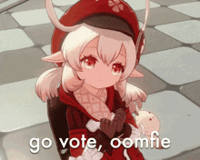 Go Vote Go Vote Oomfie GIF - Go Vote Go Vote Oomfie Klee GIFs
