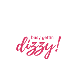 Busy Gettin Dizzy Madhatter Sticker - Busy Gettin Dizzy Madhatter Dizzy Stickers