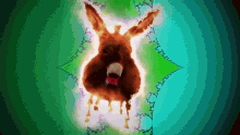 Donkey Float GIF - Donkey Float Glowing GIFs