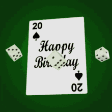 Happy20th Birthday Happy Birthday GIF - Happy20th Birthday 20th Happy Birthday GIFs