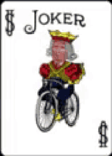 Trump Riding GIF - Trump Riding Joker Card GIFs
