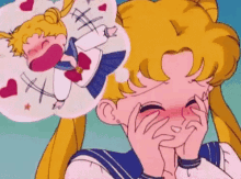 Shy Anime Sailor Moon GIF