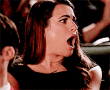 Glee Shocked GIF - Glee Shocked Shocked Face GIFs