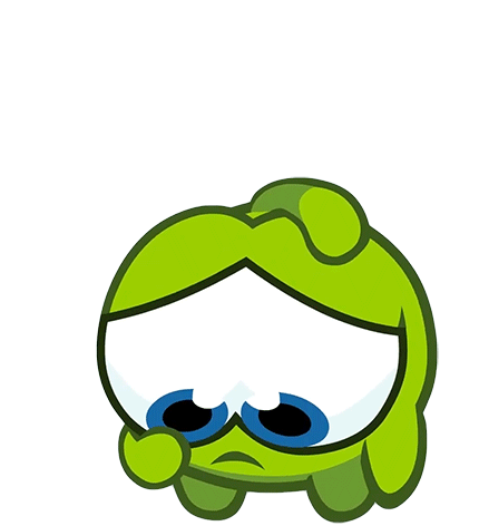 I Have An Idea Nibble Nom Sticker - I Have An Idea Nibble Nom Om Nom And Cut The Rope Stickers