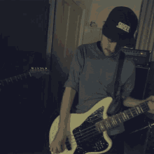 Playing The Bass Collin Hanes GIF - Playing The Bass Collin Hanes Bearings GIFs