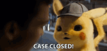 Case Closed Pikachu GIF - Case Closed Pikachu Done GIFs