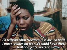 Nina Simone No Fear GIF