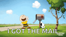 I Got A Letter Charlie Brown GIF - I Got A Letter Charlie Brown Snoopy GIFs