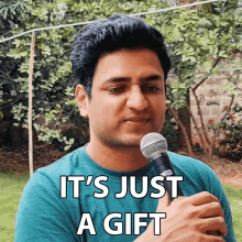 Its Just A Gift Kenny Sebastian GIF - Its Just A Gift Kenny Sebastian Simple Ken Podcast GIFs