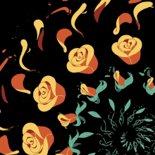 Roses Yellow GIF
