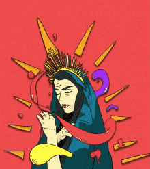 aura ramstodon virgen illustration changing colors aura ramstodon virgen illustration changing colors