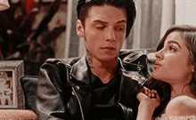 Andy Black With A Girl GIF - Andy Black With A Girl Looking At Her GIFs