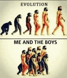 Me And The Boys Evolution GIF - Me And The Boys Evolution GIFs